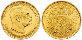 Franz Joseph I., 10 Krone 1912, Vienna