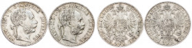 Franz Joseph I., 1 Gulden 1879, 1883, Vienna