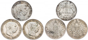 Franz Joseph I., 2 Krone, 2 Korona 1912, 1913, Vienna, Kremnitz