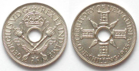 NEW GUINEA. Shilling 1935, George V, silver, AU
KM # 5. Scratches on value side