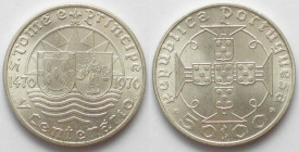 ST. THOMAS & PRINCE. Portuguese, 50 Escudos 1970, silver, UNC
KM # 21