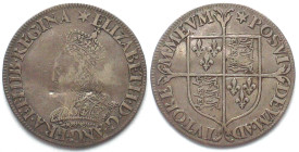 GREAT BRITAIN. Shilling, ELIZABETH I, Milled coinage, 1561-71, silver, VF
Spink 2592