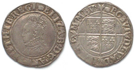 GREAT BRITAIN. Shilling ELIZABETH I, Sixth Issue 1582-1600, tun Tower mint, silver, XF
Spink 2577. Weight: 6.3g