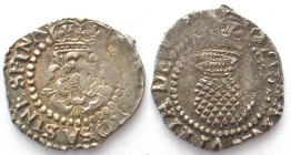 GREAT BRITAIN. JAMES I Thistle Halfgroat, ND (1604-19), THIRD COINAGE, silver, AU!
Seaby 2659