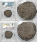 GREAT BRITAIN. Commonwealth, Shilling 1653, OLIVER CROMWELL, silver, PCGS VF30
S-3217 Commonwealth. We believe the coin to be strongly undergraded by...