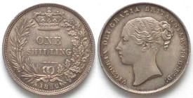 GREAT BRITAIN. Shilling 1852, VICTORIA, silver, UNC
KM # 734.1