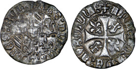 BOURGOGNE
Duché, Charles le Téméraire (1467-1477) : Engrogne ou Anserne d'Auxonne
 - TTB 40 (TTB+)
Rare !


P 135-3, DD 16-6
AUXONNE - BILLON -...