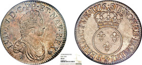 LOUIS XV le Bien aimé (1715-1774)
Écu vertugadin
1716 S - SPL 62 (SUP++)
rf, Rare en l'état ! - NGC MS63


DR 526, D 1651-1651a, GR 317, Dav# 13...