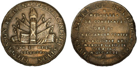PÉRIODE RÉVOLUTIONNAIRE
2 SOLS DE CLEMANSON, cuivre jaune fondu
1792 - TTB 35 (TTB)
Assez Rare !


VG 302, M 127a, KM# Tn 8
 - LAITON - 13,44g...