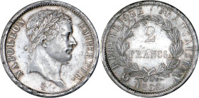 2 FRANCS
2 FRANCS au revers République Française
1808 A - SUP 58 (SUP)
var. A sans barre - Très Rare !!


G 500, F 254, KM# 684
PARIS - ARGENT ...