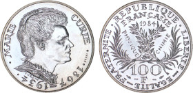 100 FRANCS
100 FRANCS Marie Curie
1984 - FDC 67 (FDC)
ESSAI - Assez Rare !


G 899, F 452, F 1600, KM# 955
 - ARGENT - 
 ---------------------...