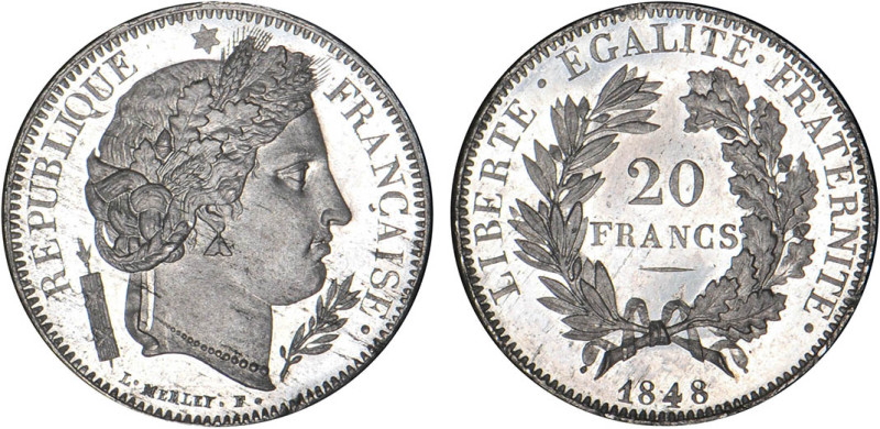 20 FRANCS OR
20 FRANCS or, concours de Merley (ESSAI)
1848 - FDC 64 (FDC)
Eta...