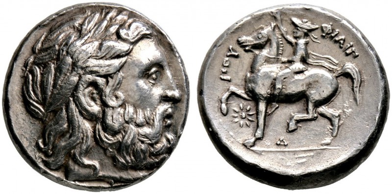 Makedonia. Könige von Makedonien. Philippos II. 359-336 v. Chr. Tetradrachme ca....