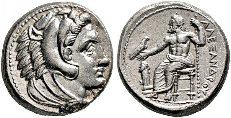 Makedonia. Könige von Makedonien. Alexander III. der Große 336-323 v. Chr. Tetra...