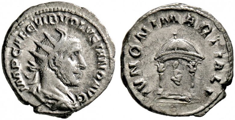 Kaiserzeit. Volusianus 251-253. Antoninian (als Augustus) -Rom-. IMP CAE C VIB V...