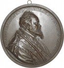 Frankreich-Königreich. Louis XIII. 1610-1643. Einseitiges Bronzegussmedaillon 1618 von G. Dupré, auf den französischen Staatsmann, Diplomaten und Schr...