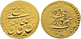 Iran-Kadjaren-Dynastie. Fath Ali Shah AH 1212-1250/ AD 1797-1834. Toman AH 1234 -Teheran-. KM 753, Fr. 34. 4,60 g
 minimale Prägeschwäche, vorzüglich...