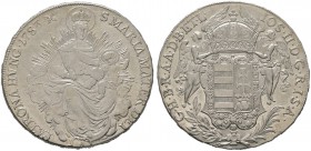 Haus Habsburg. Josef II. 1780-1790. Madonnentaler 1783 -Wien-. Für Ungarn. Her. 141, J. 27a, Dav. 1168, Voglh. 295/1, Huszar 1870.
 selten, vorzüglic...