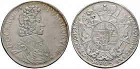 Olmütz, Bistum. Karl III. von Lothringen 1695-1711. Taler 1702 -Kremsier-. Suchomel/Videman 572, L.-M. 331, Dav. 1206.
 selten, sehr schön