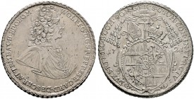 Olmütz, Bistum. Wolfgang von Schrattenbach 1711-1738. Taler 1721 -Kremsier-. Suchomel/Videman 746, L.-M. 435, Dav. 1218.
 kleiner Kratzer auf dem Ave...