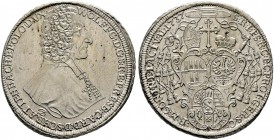 Olmütz, Bistum. Wolfgang von Schrattenbach 1711-1738. Taler 1737 -Kremsier-. Suchomel/Videman 766, L.-M. 480, Dav. 1226.
 selten, minimale Schrötling...