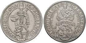 Salzburg, Erzbistum. Johann Ernst von Thun und Hohenstein 1687-1709. Taler 1700. Zöttl 2172, Probszt 1806, Dav. 1234.
 sehr schön