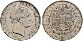Brandenburg-Preußen. Friedrich Wilhelm IV. 1840-1861. Taler 1851 A. AKS 74, J. 73, Thun 256, Kahnt 375.
 vorzüglich