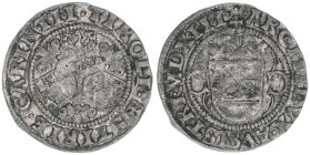 Maximilian I. 1495-1519
Halbbatzen, 1513. 1,88g
ss