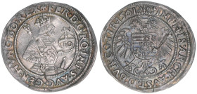 Ferdinand I. 1521-1564
10 Kreuzer, 1561. selten
Hall
4,07g
MT 149
vz