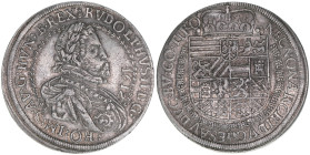 Rudolph II. 1576-1608
Taler, 1612. Hall
27,89g
Dav.3009
ss/vz
