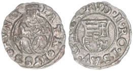 Rudolph II. 1576-1608
Denar, 1588 KB. Kremnitz
0,41g
ss/vz