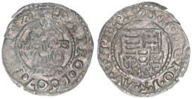 Rudolph II. 1576-1608
Denar, 1607 KB. Kremnitz
0,58g
ss+