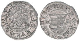 Matthias 1608-1619
Denar, 1618 KB. Kremnitz
0,52g
ss/vz