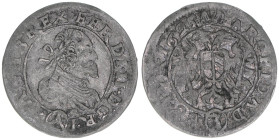 Ferdinand II. 1619-1637
3 Kreuzer, 1625. 1,59g
ss-