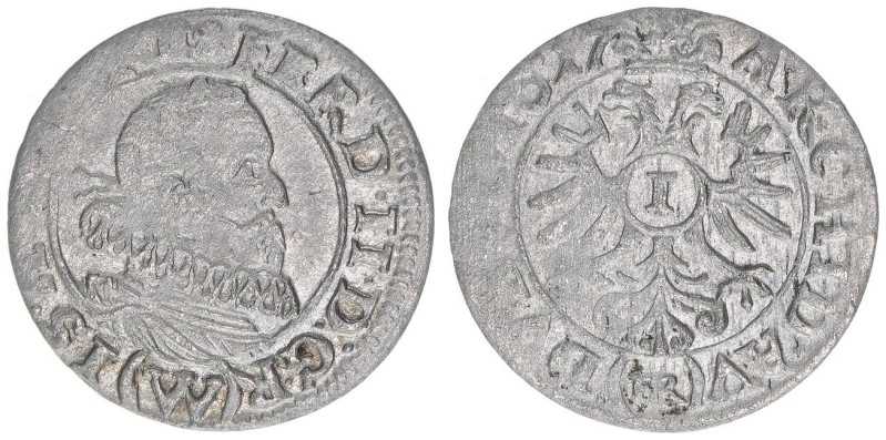 Ferdinand II. 1619-1637
1 Kreuzer, 1627. 0,71g
ss