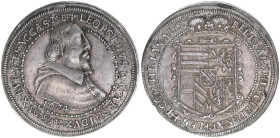 Erzherzog Leopold V. 1618-1632
Taler, 1624. Ensisheim
27,67g
Dav.3345
vz-