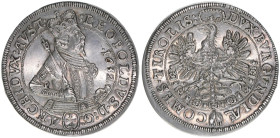 Erzherzog Leopold V. 1618-1632
1/4 Taler, 1632. Hall
7,25g
MT 469
stfr