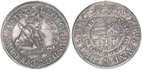 Erzherzog Leopold V. 1618-1632
10 Kreuzer, 1632. Hall
4,23g
MT 479
vz