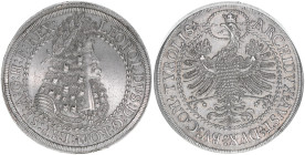 Leopold I. 1658-1705
Doppeltaler, ohne Jahr. Hall
56,93g
MT 762
vz/stfr