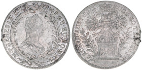 Maria Theresia 1740-1780
20 Kreuzer, 1763. Wien
6,58g
ANK 101
Rf.
ss/vz