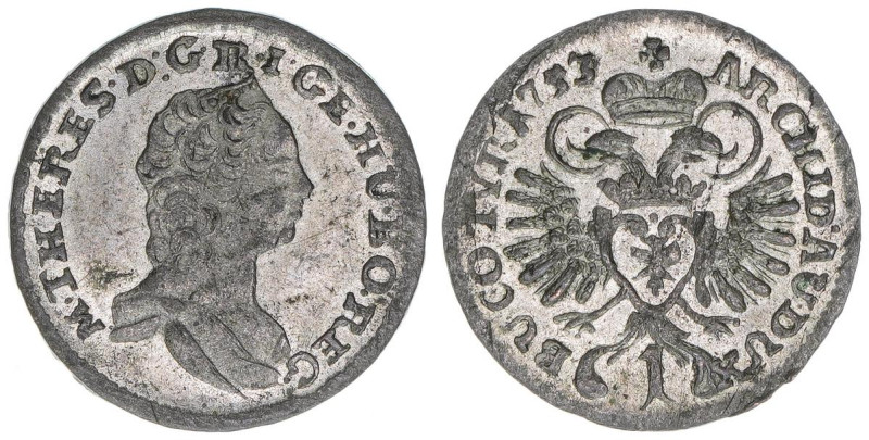 Maria Theresia 1740-1780
1 Kreuzer, 1753. Hall
0,78g
MT 1205
vz/stfr