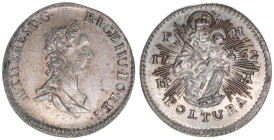 Maria Theresia 1740-1780
Poltura, 1752. für Ungarn
Hall
1,04g
MT 1232
stfr