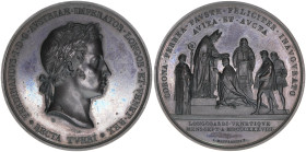 Ferdinand I. 1835-1848
Bronzemedaille, 1838. auf die Krönung in Mailand - von L.Manfredini
Wien
62,86g
Hauser 34
stfr-