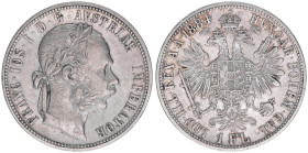 Franz Joseph I. 1848-1916
1 Gulden, 1884. Wien
12,25g
ANK 31
ss