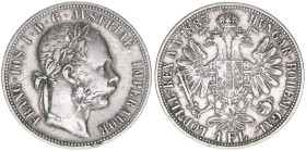 Franz Joseph I. 1848-1916
1 Gulden, 1885. Wien
12,27g
ANK 31
ss