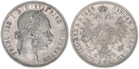 Franz Joseph I. 1848-1916
1 Gulden, 1888. Wien
12,23g
ANK 31
ss/vz