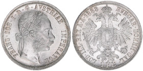 Franz Joseph I. 1848-1916
1 Gulden, 1888. Wien
12,38g
ANK 31
stfr