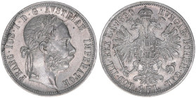 Franz Joseph I. 1848-1916
1 Gulden, 1890. Wien
12,27g
ANK 31
ss/vz