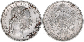 Franz Joseph I. 1848-1916
1 Gulden, 1891. Wien
12,26g
ANK 31
ss/vz