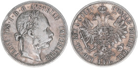 Franz Joseph I. 1848-1916
1 Gulden, 1891. Wien
12,18g
ANK 31
ss